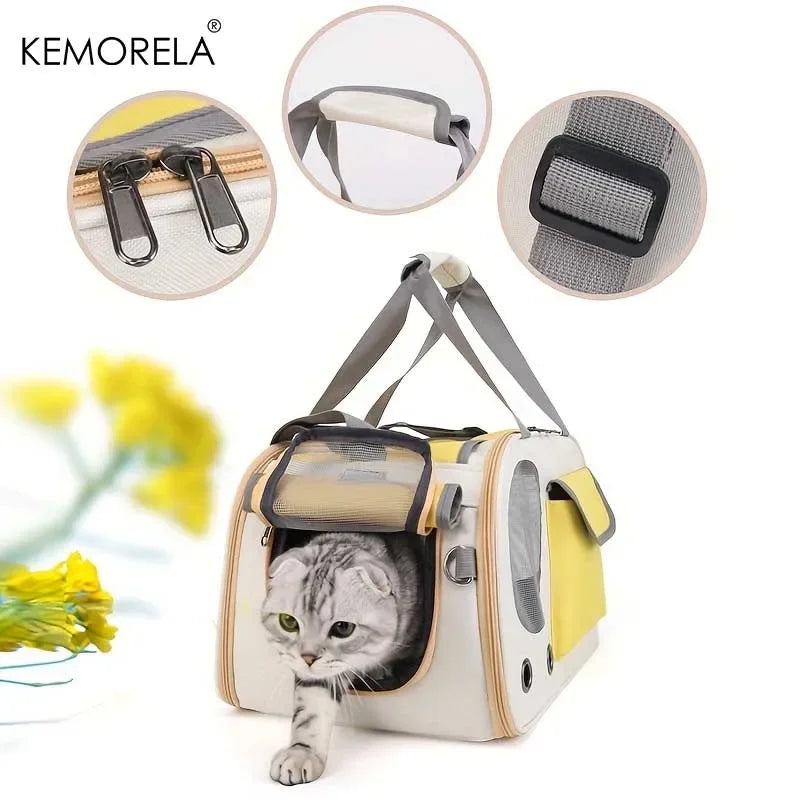 Portable Pet Carrier Travel Bag for Cats Dogs