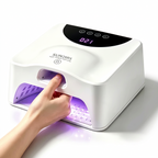 Smart 2-in-1 UV LED Gel Nail Lamp with Detachable Magnetic Base