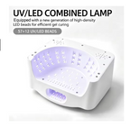 Smart 2-in-1 UV LED Gel Nail Lamp with Detachable Magnetic Base