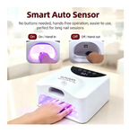 Smart 2-in-1 UV LED Gel Nail Lamp with Detachable Magnetic Base
