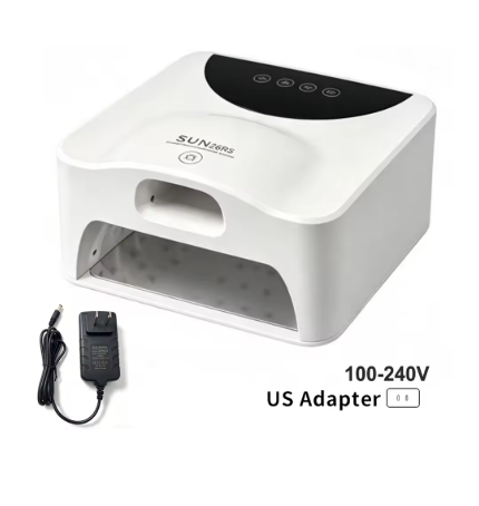 Smart 2-in-1 UV LED Gel Nail Lamp with Detachable Magnetic Base