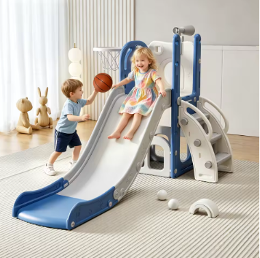 Toddler Slide for 1-3, Indoor Outdoor Playset