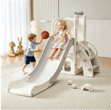 Toddler Slide for 1-3, Indoor Outdoor Playset