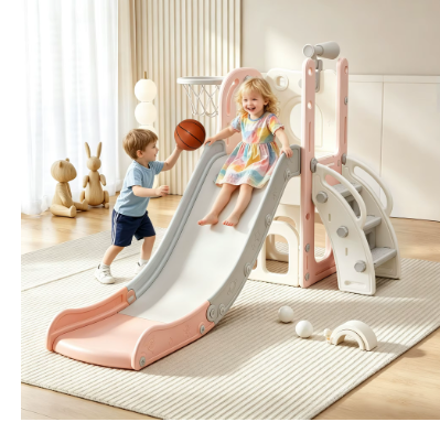 Toddler Slide for 1-3, Indoor Outdoor Playset