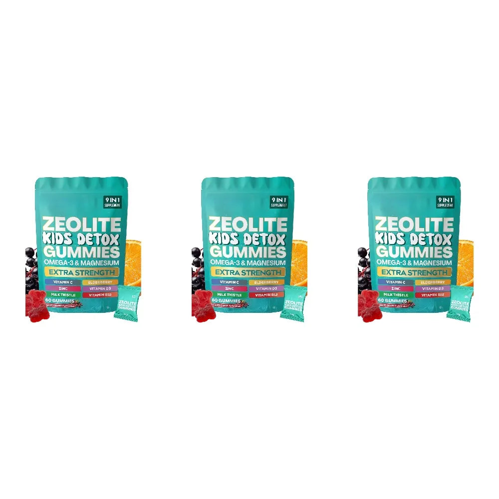 Zeolite Kids Detox Immune Support Dietary Supplement Gummies