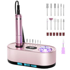 Electric Nail Drill 40000RPM Nail File Kit LCD Display
