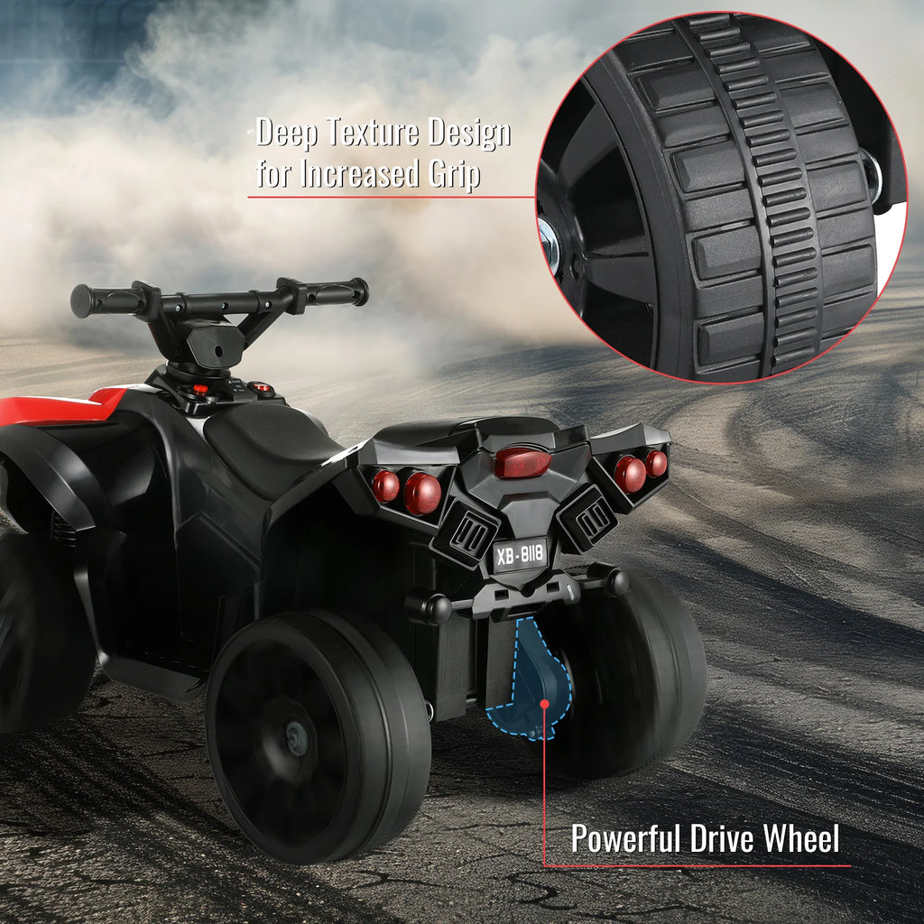 Kids 6V Electric ATV 4-Wheel Ride-On Toy Motorbike