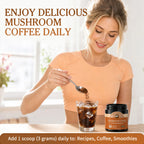 Organic Lion's Mane Mushroom Coffee with Reishi Cordyceps Powder