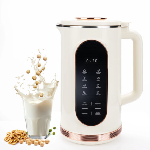 Automatic Electric 8-in-1 Nut and Soy Milk Maker 48 fl oz