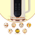 Automatic Electric 8-in-1 Nut and Soy Milk Maker 48 fl oz