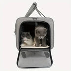 Large Foldable Pet Trolley Travel Carrier Bag for Dogs Cats