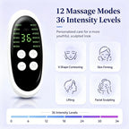 EMS Microcurrent Facial Massager 12 Modes 36 Intensity Levels