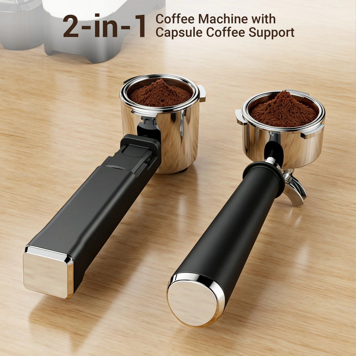 20-Bar Stainless Steel Espresso Machine with Automatic Milk Frother