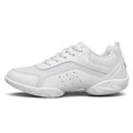Kids' White Split Sole Cheer Dance Sneakers