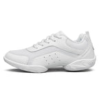 Kids' White Split Sole Cheer Dance Sneakers