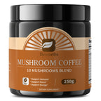 Organic Lion's Mane Mushroom Coffee with Reishi Cordyceps Powder