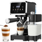 20-Bar Stainless Steel Espresso Machine with Automatic Milk Frother