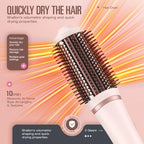 2-in-1 Hot Air Brush Hair Dryer and Styler