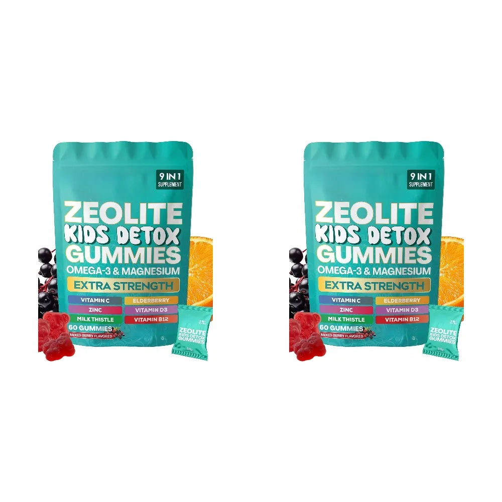 Zeolite Kids Detox Immune Support Dietary Supplement Gummies