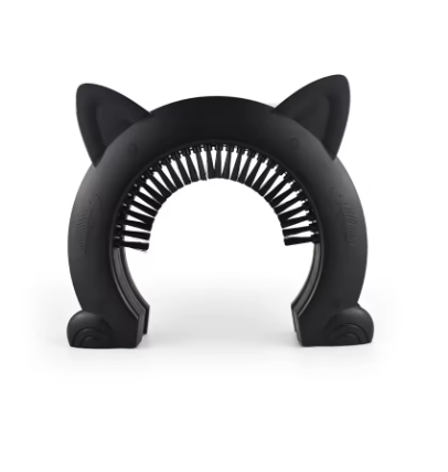 Pet Cat and Dog Doorways with Brush Combing Cat Products