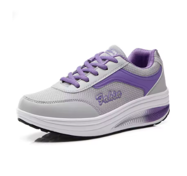 Women's Platform Vulcanized Sneakers – High-Quality Flat Walking Shoes, Casual & Breathable Comfort Footwear (Plus Size Available)