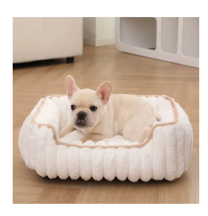 Deep Sleep Cat & Dog Shell Bed – Winter Warm Plush Soft Pet Cushion Bed, All-Season Calming Nest Mat for Cats & Small Dogs