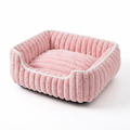 Deep Sleep Cat & Dog Shell Bed – Winter Warm Plush Soft Pet Cushion Bed, All-Season Calming Nest Mat for Cats & Small Dogs