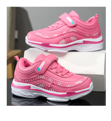 Girls' Casual Running Shoes – Lightweight & Comfortable Soft-Sole Low-Cut Sneakers, Autumn Non-Slip Outdoor Sports Shoes for Kids