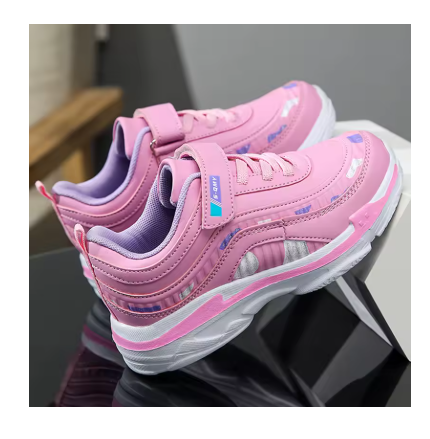 Girls' Casual Running Shoes – Lightweight & Comfortable Soft-Sole Low-Cut Sneakers, Autumn Non-Slip Outdoor Sports Shoes for Kids