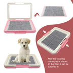 Portable Indoor Dog Training Toilet Potty Tray