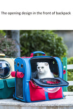 Expandable Capsule Pet Carrier Backpack for Cats Dogs