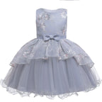Girls Christmas Party Tutu Dress Princess Ball Gown