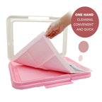Portable Indoor Dog Training Toilet Potty Tray