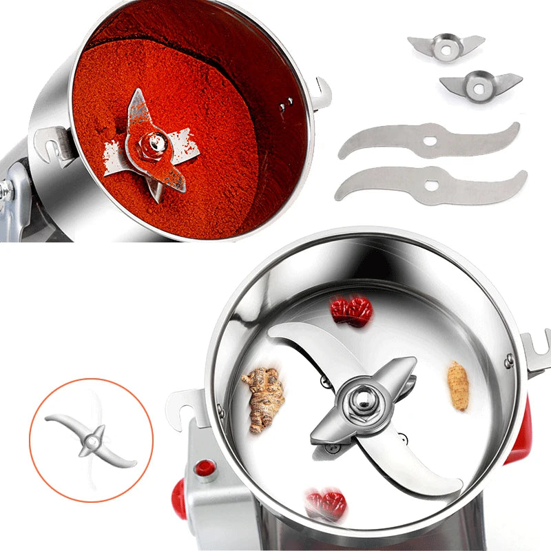 Electric Grain Mill and Dry Spice Grinder