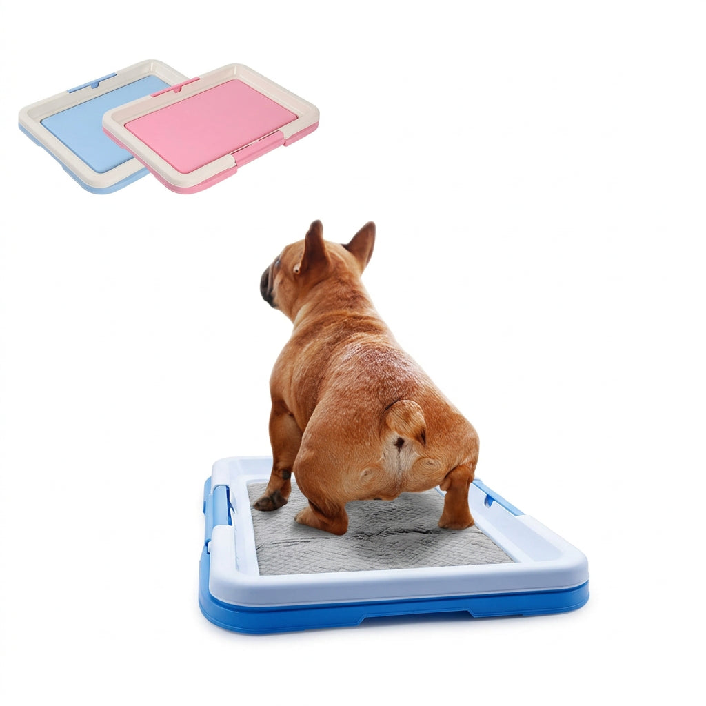 Portable Indoor Dog Training Toilet Potty Tray