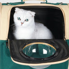 Expandable Capsule Pet Carrier Backpack for Cats Dogs