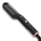 Electric Hair Straightening Brush and Beard Hot Comb