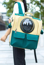 Expandable Capsule Pet Carrier Backpack for Cats Dogs