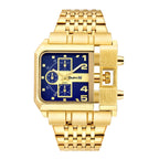 Men's Unique Military Stainless Steel Quartz Watch 3364
