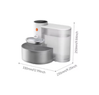 Petgravity Wireless Stainless Steel Smart Pet Water Fountain – Automatic Purifying & Pouring Cat Water Dispenser