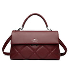 Women's Luxury Soft Leather Crossbody Shoulder Handbag
