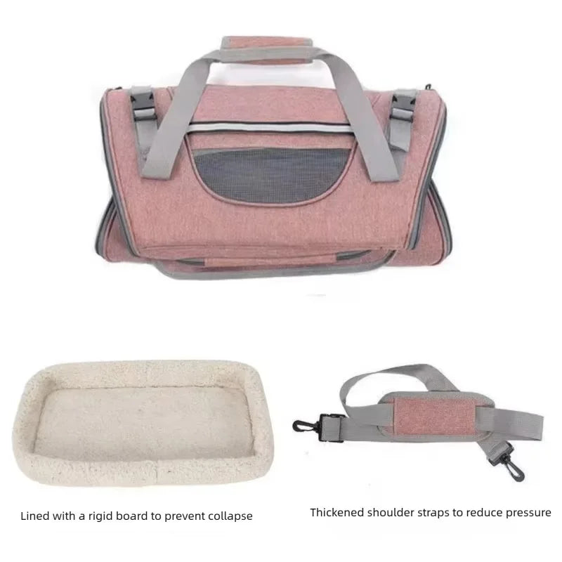 Breathable Pet Carrier Backpack for Cats Dogs