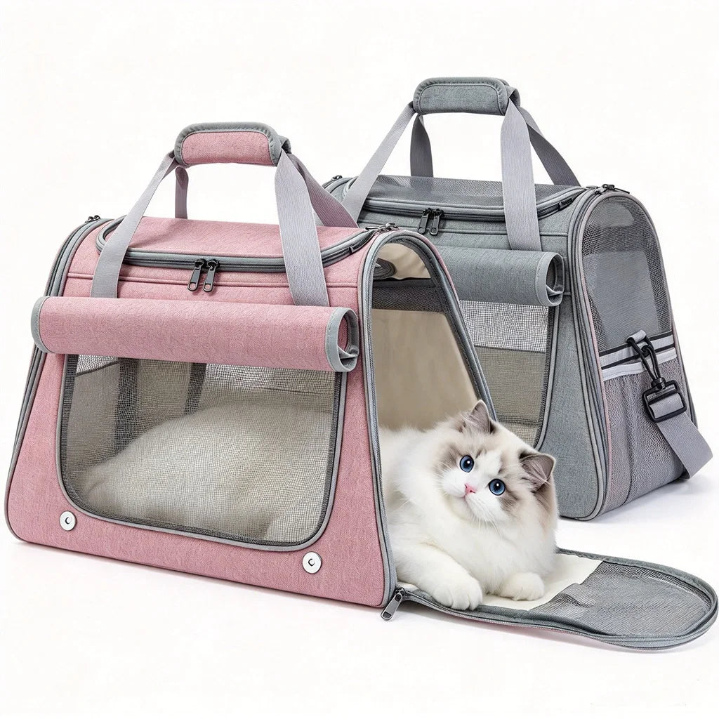 Breathable Pet Carrier Backpack for Cats Dogs