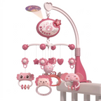 360° Musical Crib Mobile with Night Light Projection