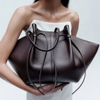 Women's Wing Large Capacity Woven PU Leather Shoulder Tote Bag