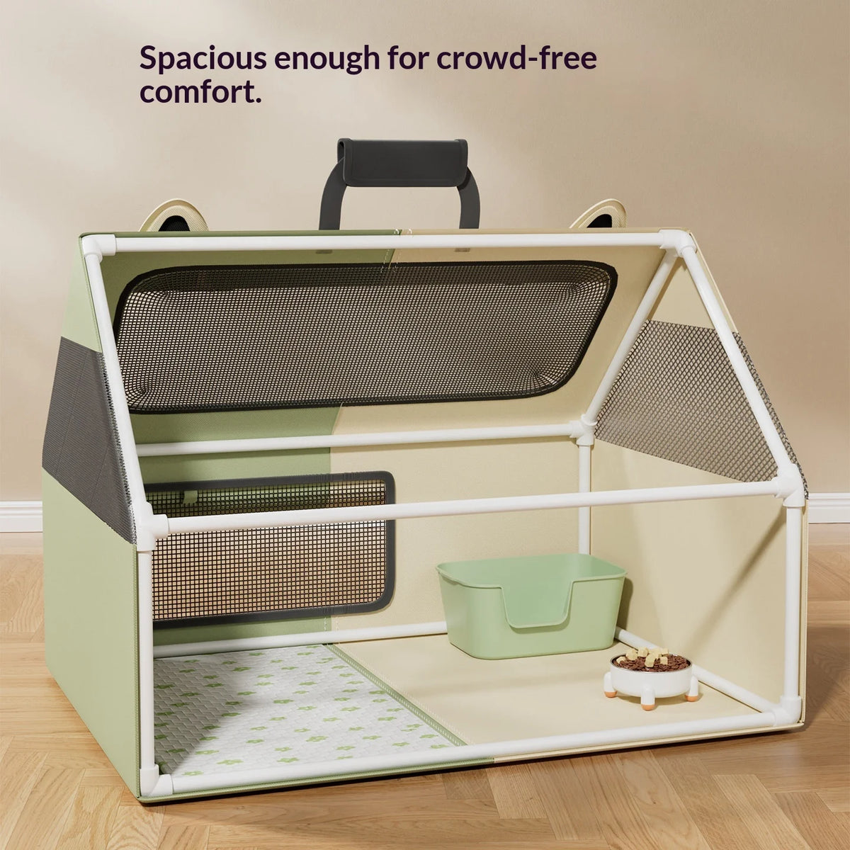 Foldable Pet Delivery Room Tent Playpen for Cats Dogs