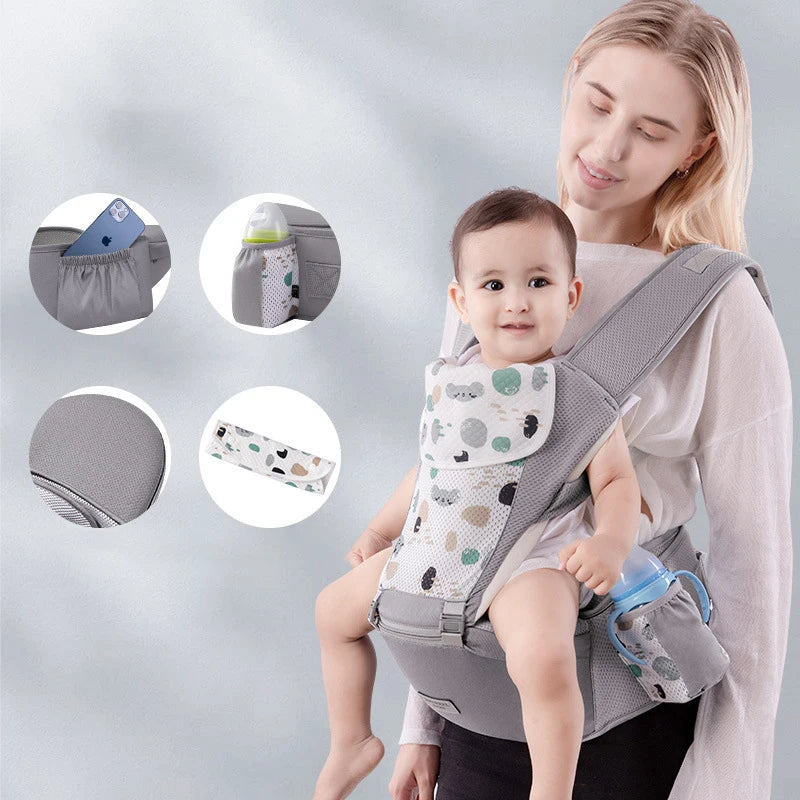 Ergonomic Newborn Baby Carrier Backpack
