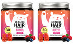 Biotin Gummies 5000 mcg Hair Skin Nails Support Vegan 30 Count