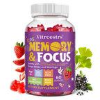 Focus and Attention Support Dietary Supplement Gummies