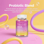 Women Probiotics pH Balance Digestive Dietary Supplement Gummies